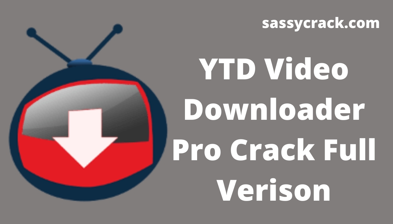 YTD Video Downloader Pro Crack sassycrack.com
